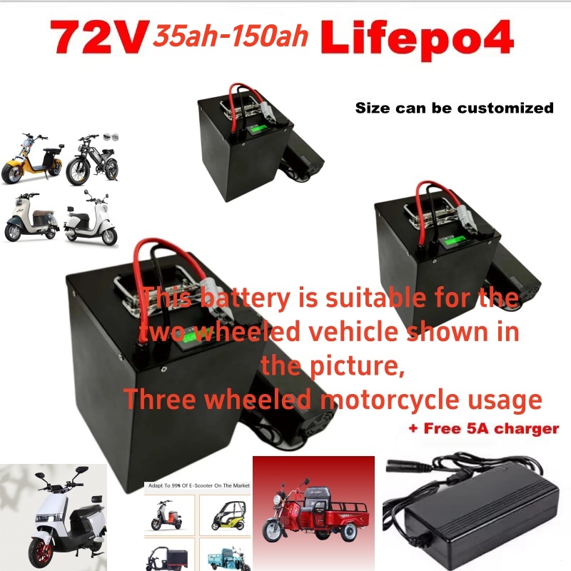72V Lifepo4 Lithium Battery Pa - Lifepo4 72V 100Ah Battery Pack Ev recension och pris